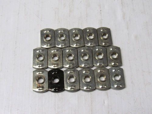 New lot of 17 80/20 inc t-nut t-slot 3786 1/4-20 thread for sale