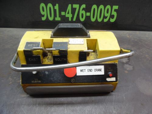 REMTRON CRANE CONTROL, MODEL: 21T34-3, SN: 0004-45, ID CODE: 260C55, USED