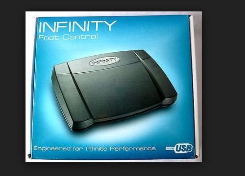New Medical Transcription Digital Foot Pedal USB Connection by INFINITY