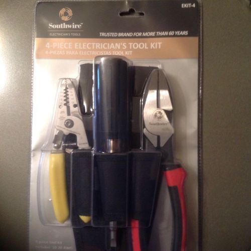 South wire 4 piece electricians tool set