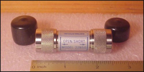 Wiltron type N open / short connector PN/ 22N50 , 50 ohm
