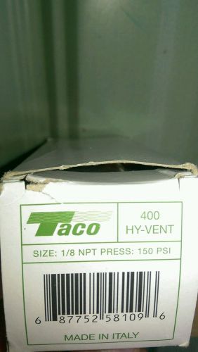 Taco 400 1/8&#034; NPT Hy-Vent,  Air Vent 150 psi