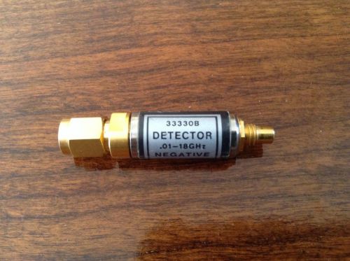NEW HP/Agilent 33330B Low-Barrier Schottky Diode Detector, 0.01 to 18 GHz