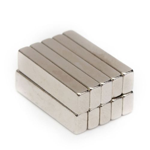 10Pcs Strong N50 Grade Block Cuboid Magnets Rare Earth Neodymium 20 x 5 x 3 mm