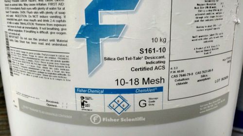 22 lbs of Silica Gel Grade 47 (Mesh/Certified ACS) Fisher Chemical