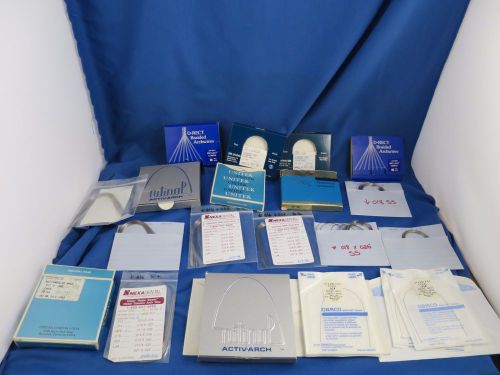 Large Lot of Dental Wire. Unitek, Ormco and other brands