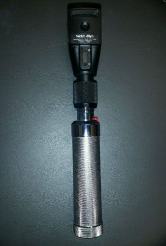 Rechargeable Welch Allyn Retinoscope Head, Handle and Battery