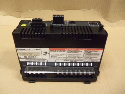 Square D CM3250 Power Logic 240-300V 96 Ma max Series A12 Circuit Power Meter