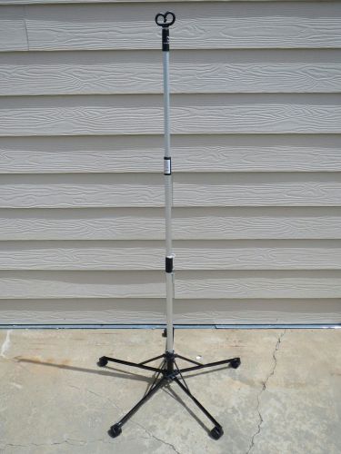 Sharps pitch-it collapsible rolling iv pole for sale