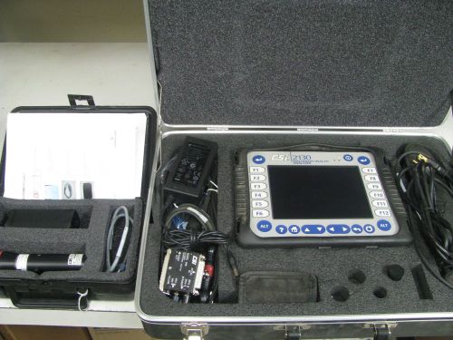 Emerson CSI 2130 2 Channel Machinery Health Analyzer w/ Laser Speed Sensor FI14