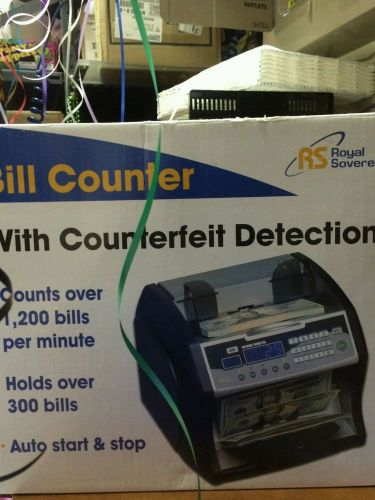 Royal sovereign bill counter w/ counterfit feature 1003BK