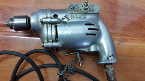 Vintage mall drill 1/4&#034;  model #143 serial #60t76 toggle switch for sale