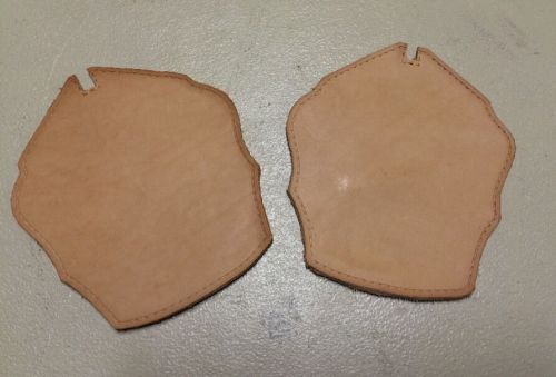 2 Fire Helmet Shield ( 2 leather Blanks)