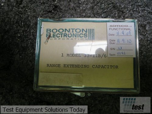 Boonton 33-11b-6 range extending capacitor a/n 25297 se for sale