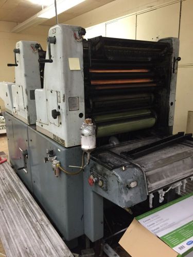 SOLNA 225  Two Color Offset Printing Press