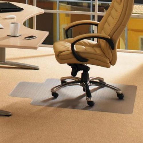 Cleartex AdvantageMat 36 X 48 Gripper Chairmat With Lip - For Low Pile Carpets