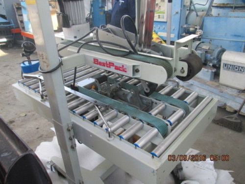 BEST PACK MODEL 3AMR TOP AND BOTTOM BOX TAPING MACHINE / CARTON SEALER