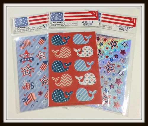 Target One Spot Patriotic Stickers, 4th of July For Kikki K &amp; Filofax
