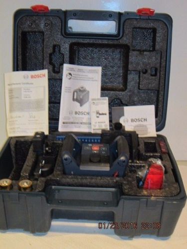 Bosch self-leveling interior rotary laser w/layout beam kit grl300hvd-new f/ship for sale