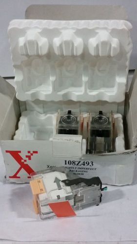 New Open Box GENUINE XEROX STAPLE CARTRIDGE 108R493 108R00493  15,000 staples