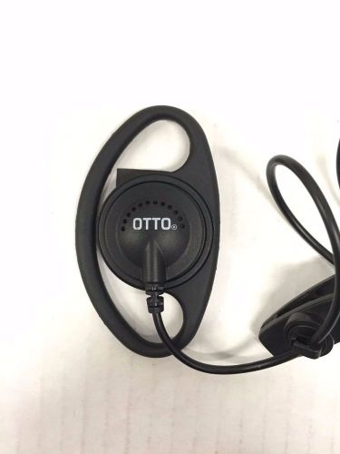 OTTO EAR HANGER E1-ET2MS131 W/MIC AND PTT FOR MOTOROLA GP300/SP10 XTN SERIES