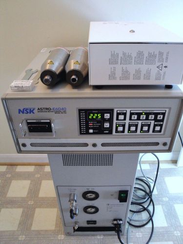 NSK NAKANISHI ASTRO-E6040 CONTROL &amp; NSK EMS-6040 SPINDLE MOTOR