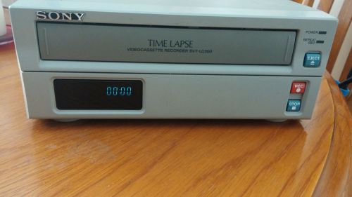 SONY, TIME LAPSE VHS  RECORDER