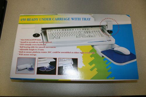 Keyboard with Mouse Tray