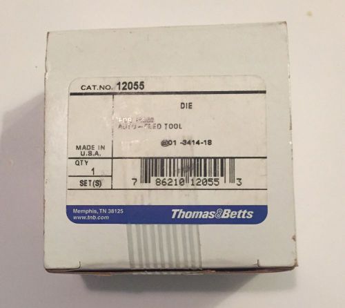 Thomas&amp;betts die auto-feed tool for 12050 cat.no 12055 for sale
