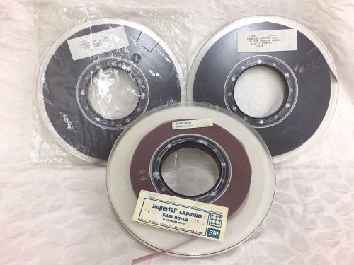 Imperial Lapping Film Silicon Carbide Reels 9 MIC 2 MIL 1/2&#034; x 1500 FT