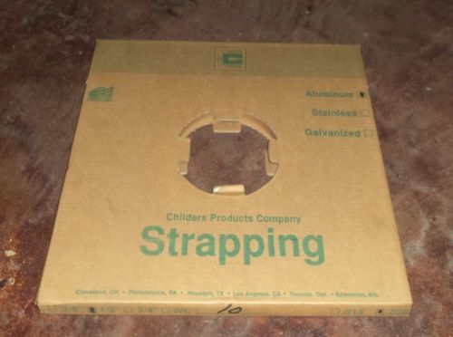 Aluminum Banding, Strapping, Tensioning Coil 1/2&#034; x .020&#034;  NEW 10 lb