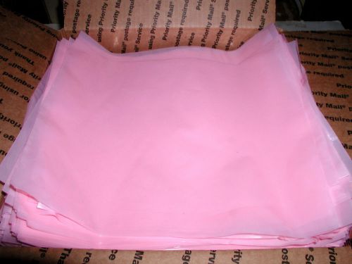 10&#034; x 12&#034;  Pink Anti-Static Poly Bag, 1000/Pack