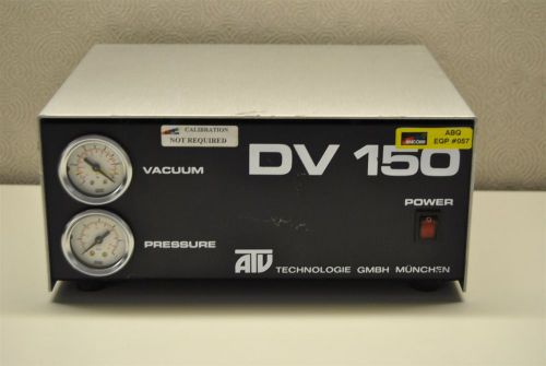 ATV DV 150 VACUUM/PRESSURE GAUGE 115V 1;3A DV-150 ( NO POWER SUPPLY )