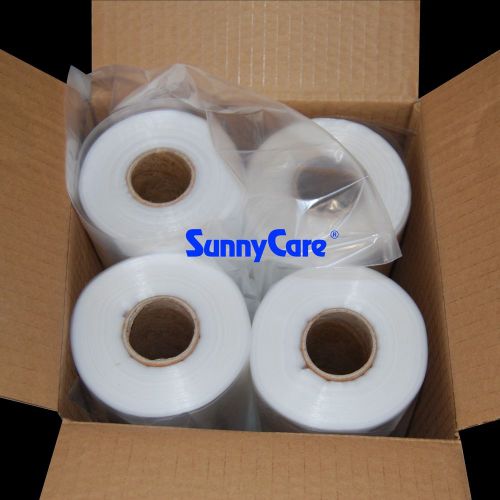 980 pcs 4 Roll 11X17 LDPE Clear Produce Grocery Supermarket Bag