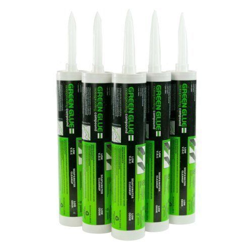 Green Glue Soundproofing Compound - from 1 to 4 tubes New
