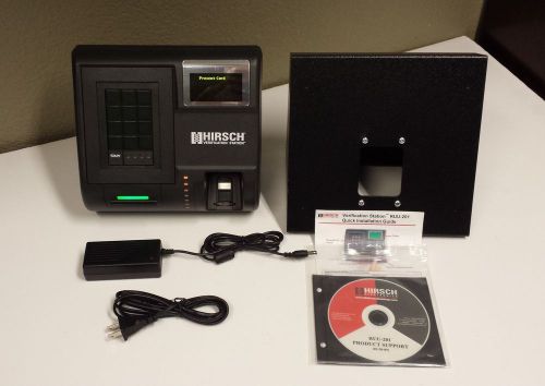 Hirsch verification station ruu-201 dt smart card &amp; biometric fingerprint reader for sale