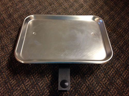 Dental stainless delivery tray