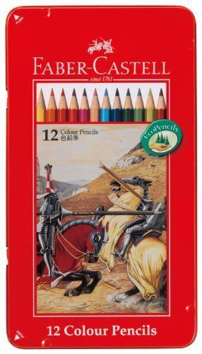 Shachihata - Faber-Castell pencil (oil) 12 color set TFC-CP/12C