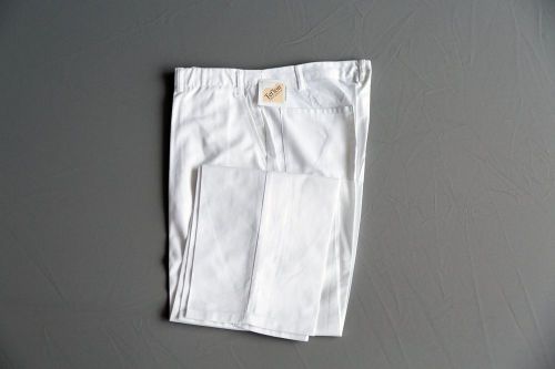 NEW Teflon Chefs Pants White Size 40