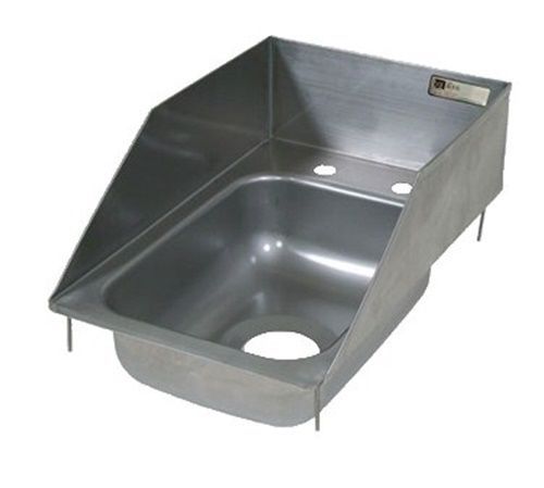 John boos pb-disink101405-sslr drop-in sink - 10&#034; one compartment 10&#034;w x 14&#034;... for sale