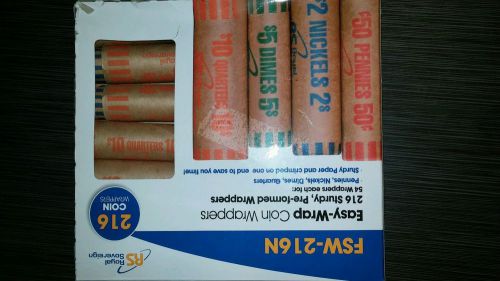 Royal sovereign FSW-216N EASY WRAP COIN WRAPERS