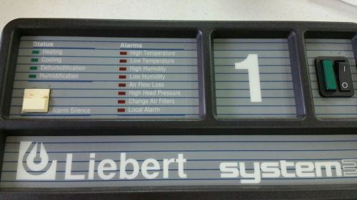 LIEBERT SYSTEM 3 OPERATOR INTERFACE PANEL