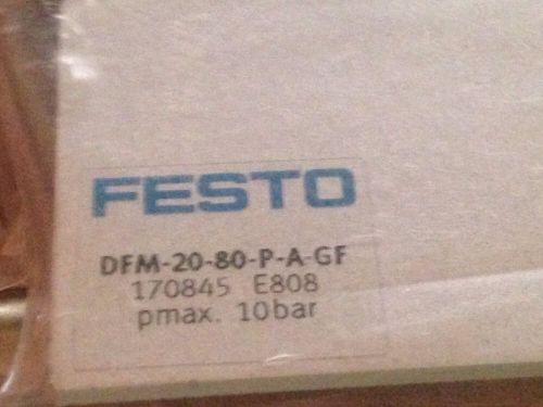 FESTO DFM-20-80-P-A-GF GUIDED CYLINDER (NEW IN PACKAGE)