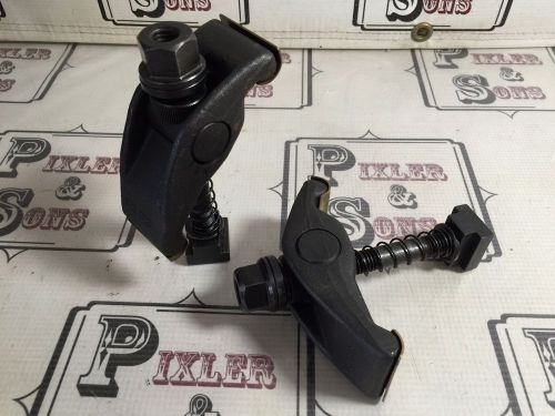 Pair of self centering rocker lathe mill tool clamps for sale
