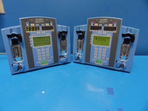 2 x Alaris IVAC 7230 Signature Edition GOLD Infusion Pumps, Dual Channel (10509)