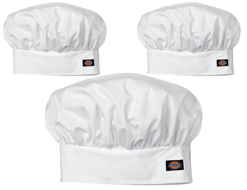 3PACK Dickies Classic Chef Hat with Adjustable Velcro DC401