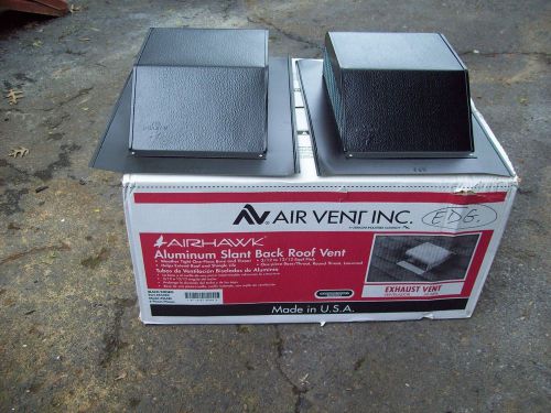 50 Airhawk Aluminum Slant Back Roof Vent,No 85282,  Air Vent Inc.