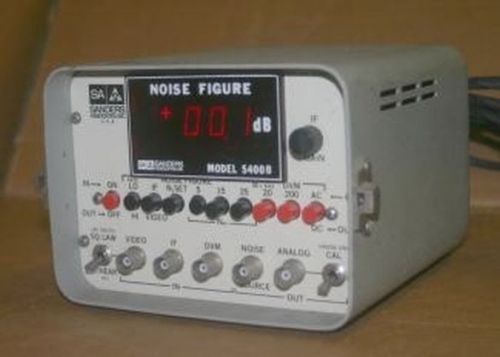 Sanders 5400B NOISE FIGURE METER 1MHz to 18GHz Associates