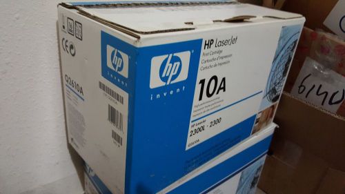 HP Ink cartridge, Black Laserjet, model # 10A