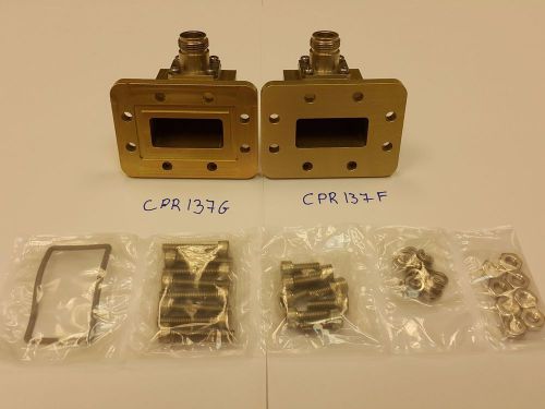 2X Adapter s Kit WR 137 one CPR137F and CPR137G  TO N(f)  High Quality cpr